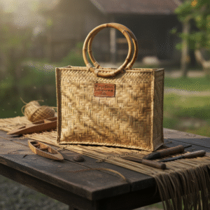 Tas Anyaman Bambu “Karya Desa