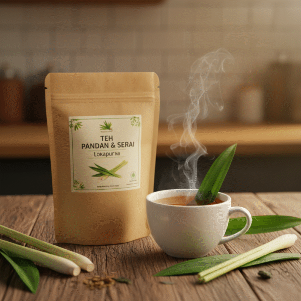 Teh Daun Pandan & Serai Lokapurna