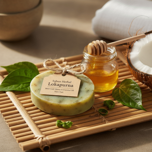 Sabun Herbal Daun Sirih & Madu Lokapurna